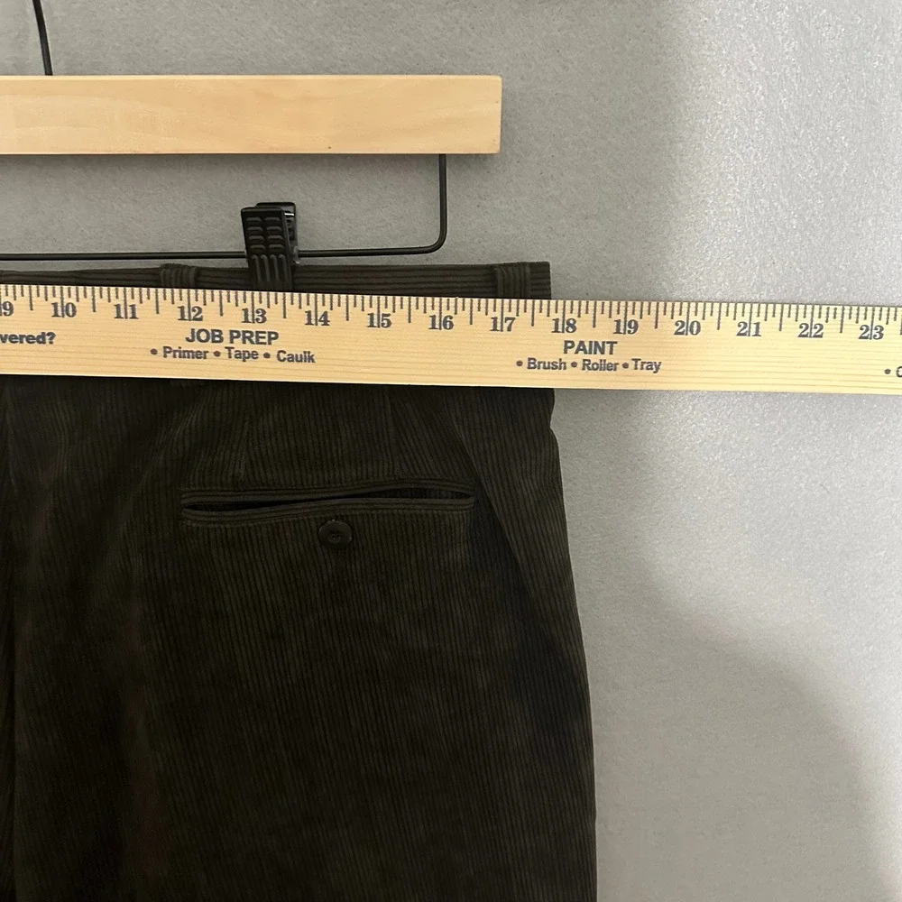 Giorgio Armani Mens Corduroy Trousers Brown Made in Italy CP8046 Size 52‎ IT 36W